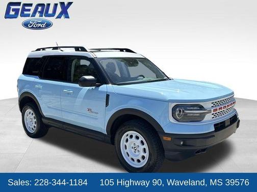 Blue 2023 Ford Bronco Sport Heritage Limited