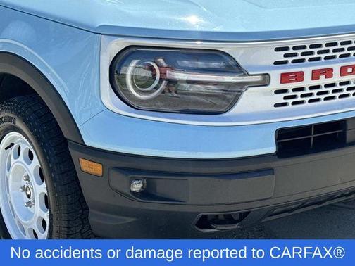 Blue 2023 Ford Bronco Sport Heritage Limited