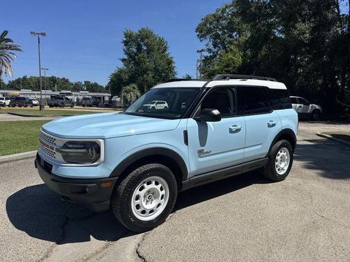 Blue 2023 Ford Bronco Sport Heritage Limited