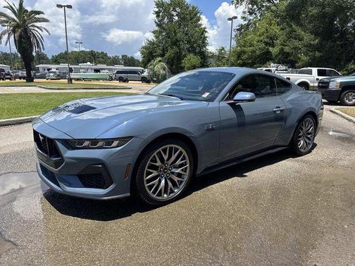 Vapor Blue 2025 Ford Mustang GT Premium