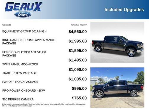 Antimatter Blue Metallic 2021 Ford F-150 King Ranch