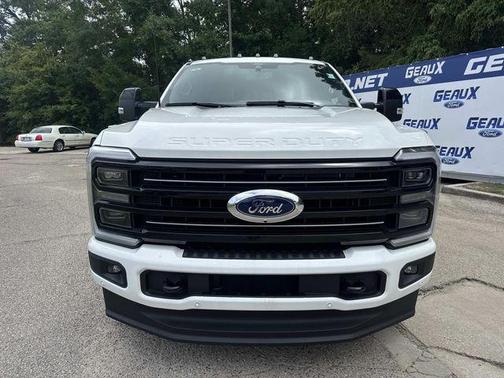 White Metallic 2026 Ford F-350 Platinum