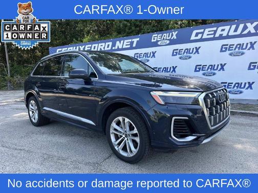 Waitomo Blue Metallic 2025 Audi Q7 55 Premium Plus
