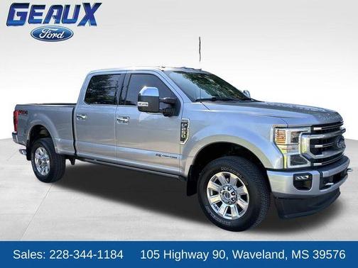Iconic Silver Metallic 2020 Ford F-250 Platinum