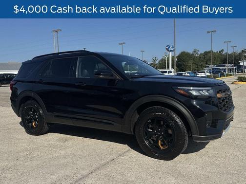Black Metallic 2026 Ford Explorer Tremor