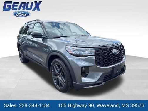 Gray Metallic 2026 Ford Explorer ST