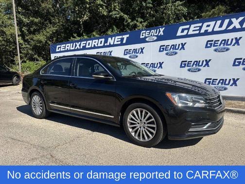 Black 2016 Volkswagen Passat 1.8T SE