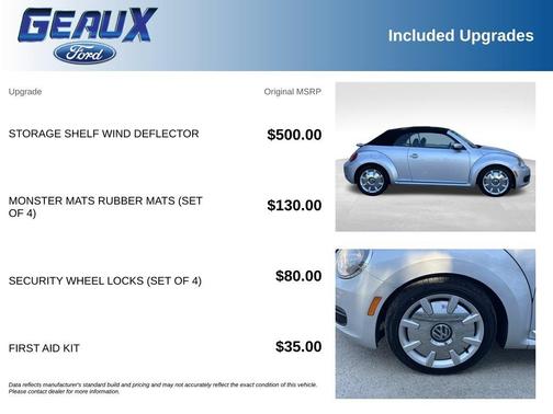 Reflex Silver Metallic 2014 Volkswagen Beetle 2.5L