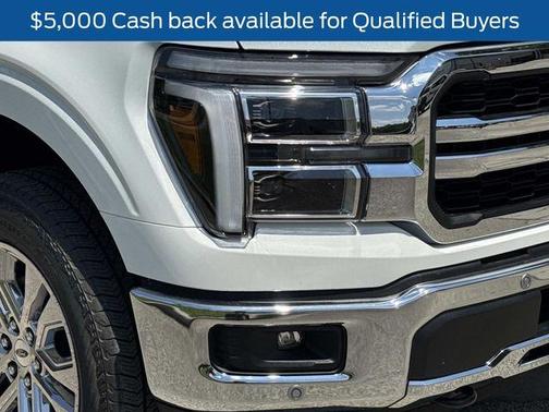 White Metallic 2026 Ford F-150 Lariat