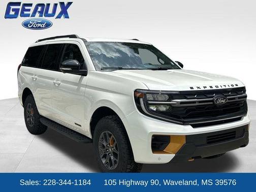White Metallic 2026 Ford Expedition Tremor