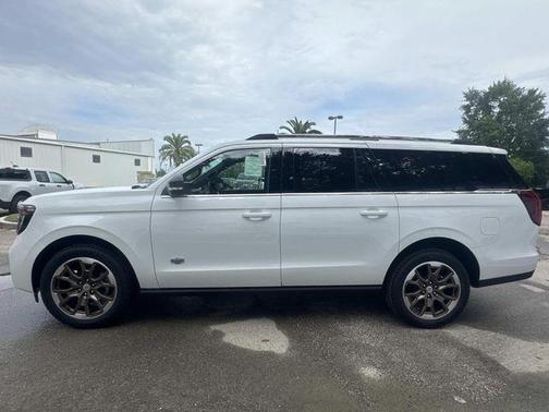 White Metallic 2027 Ford Expedition Max King Ranch