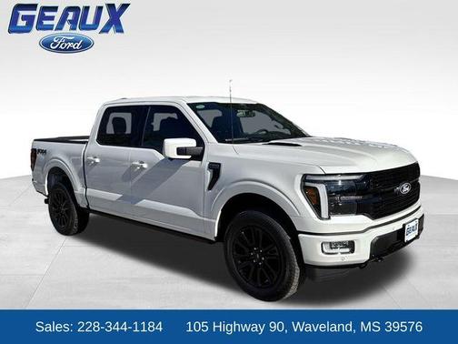 White Metallic 2026 Ford F-150 Platinum