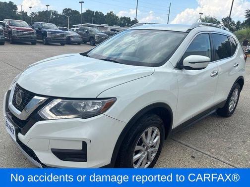Glacier White 2019 Nissan Rogue SV