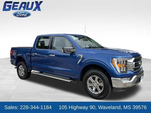 Blue Metallic 2023 Ford F-150 XLT
