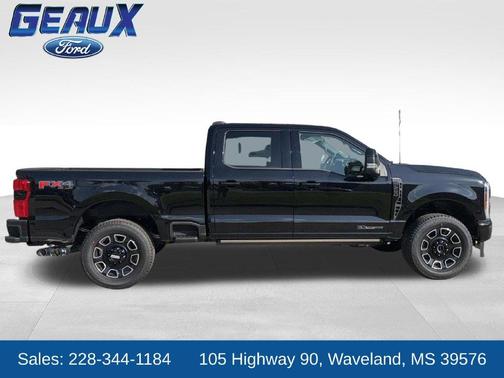 Black Metallic 2026 Ford F-250 Platinum