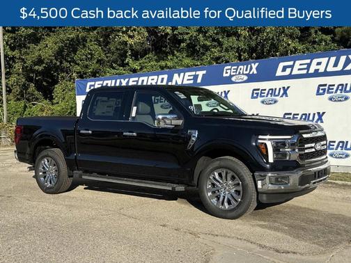 Agate Black Metallic 2026 Ford F-150 Lariat