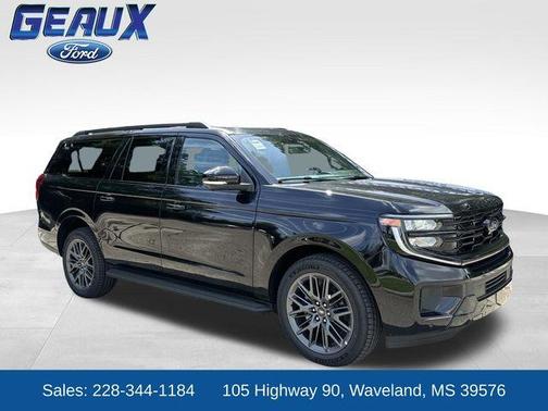 Black Metallic 2026 Ford Expedition Max Platinum