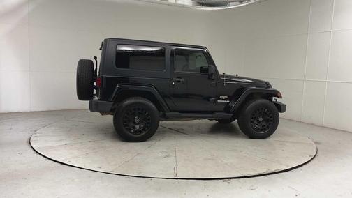 Black 2010 Jeep Wrangler Sahara
