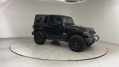 Black 2010 Jeep Wrangler Sahara