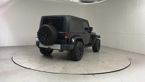 Black 2010 Jeep Wrangler Sahara