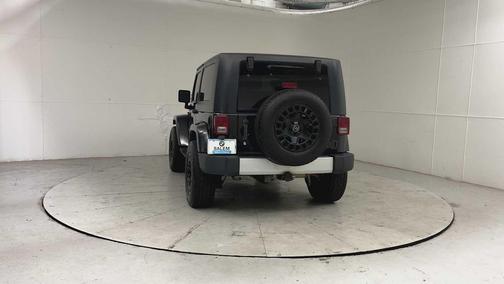 Black 2010 Jeep Wrangler Sahara