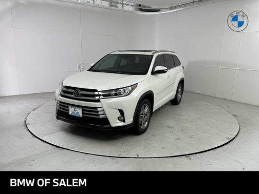 Blizzard Pearl 2017 Toyota Highlander Limited Platinum