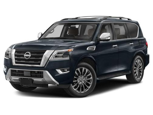 Hermosa Blue Pearl 2024 Nissan Armada Platinum 4WD