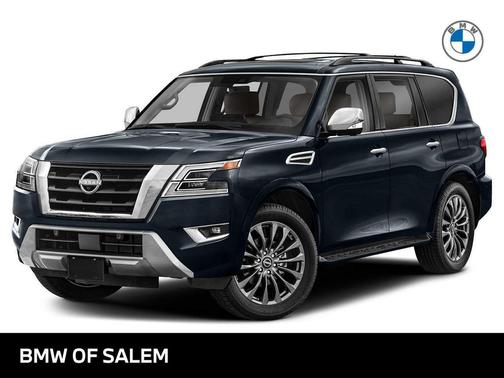 Hermosa Blue Pearl 2024 Nissan Armada Platinum 4WD