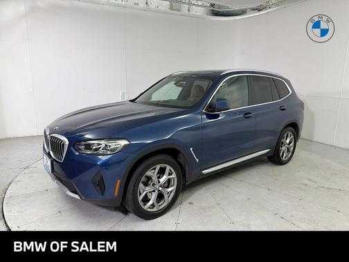 Phytonic Blue Metallic 2023 BMW X3 xDrive30i