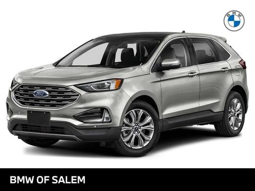 ICONIC SILVER 2022 Ford Edge Titanium