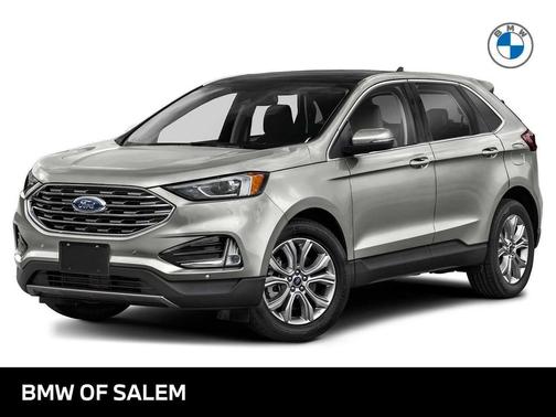 ICONIC SILVER 2022 Ford Edge Titanium