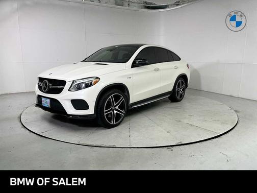 Diamond White 2019 Mercedes-Benz AMG GLE 43 Coupe 4MATIC
