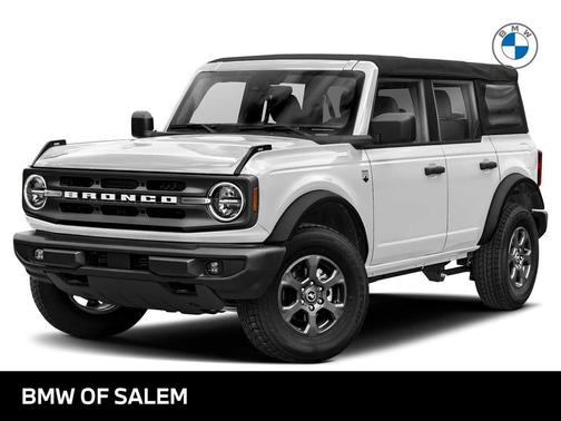 OXFORD WHITE 2022 Ford Bronco Black Diamond