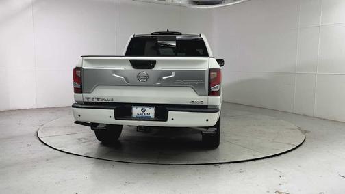 Pearl White 2023 Nissan Titan Platinum Reserve