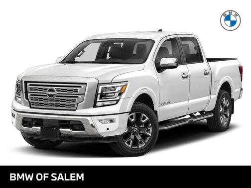 Pearl White 2023 Nissan Titan Platinum Reserve