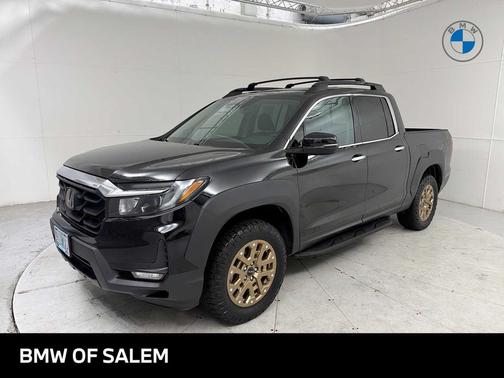 Crystal Black Pearl 2021 Honda Ridgeline RTL-E