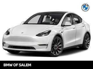 Gray 2022 Tesla Model Y Long Range Dual Motor All-Wheel Drive