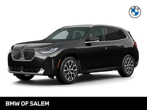 Black Sapphire Metallic 2025 BMW X3 30 xDrive