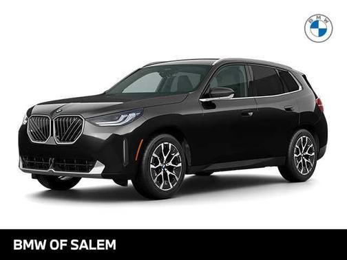 Black Sapphire Metallic 2025 BMW X3 30 xDrive