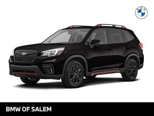 Crystal Black Silica 2019 Subaru Forester Sport