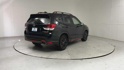 Crystal Black Silica 2019 Subaru Forester Sport