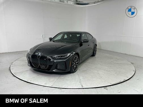 Black Sapphire Metallic 2024 BMW i4 Gran Coupe M50