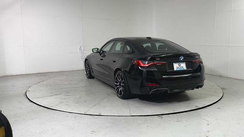 Black Sapphire Metallic 2024 BMW i4 Gran Coupe M50