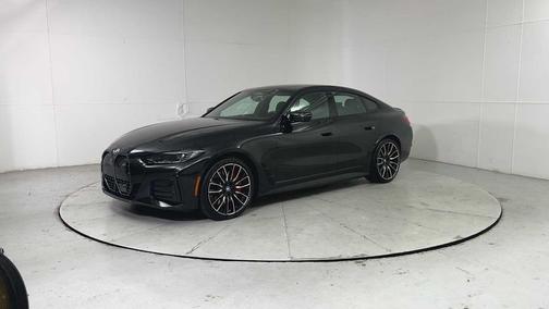 Black Sapphire Metallic 2024 BMW i4 Gran Coupe M50