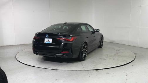 Black Sapphire Metallic 2024 BMW i4 Gran Coupe M50