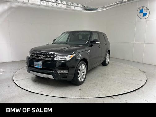 Black 2015 Land Rover Range Rover Sport Supercharged HSE