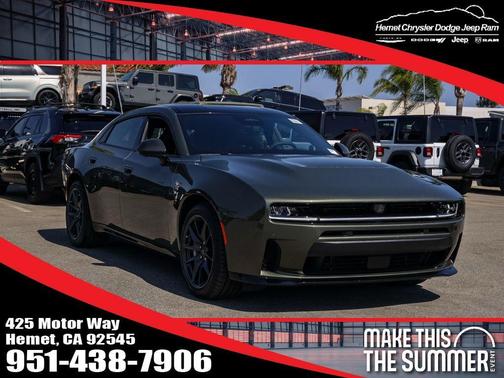 Green 2026 Dodge Charger Scat Pack