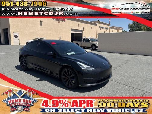 Black 2020 Tesla Model 3 Performance