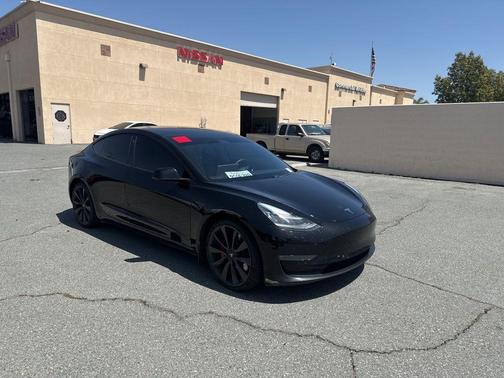Black 2020 Tesla Model 3 Performance