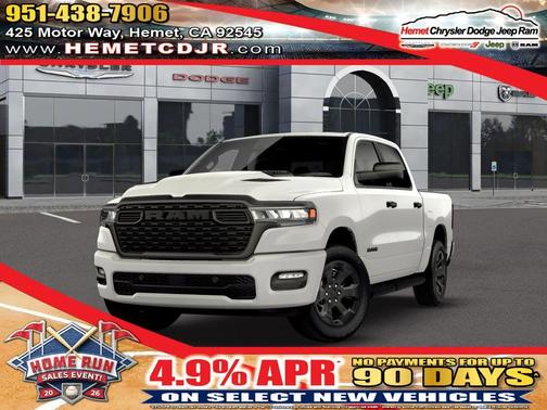 Bright White Clearcoat 2026 RAM 1500 Express